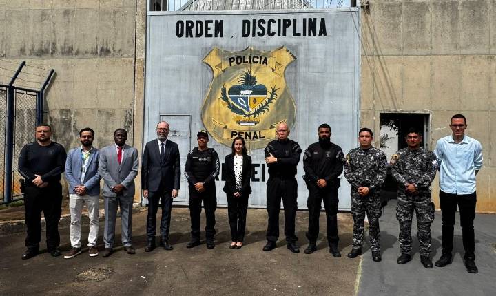 Centro Integrado e unidades prisionais de Goiás recebem observadores internacionais