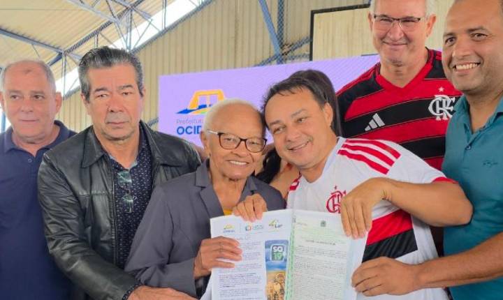 Cidade Ocidental entrega 150 escrituras na SQ 19