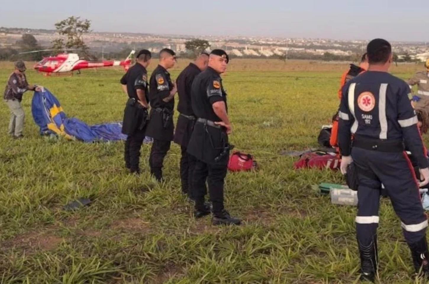Piloto morre em voo de parapente no Entorno do DF