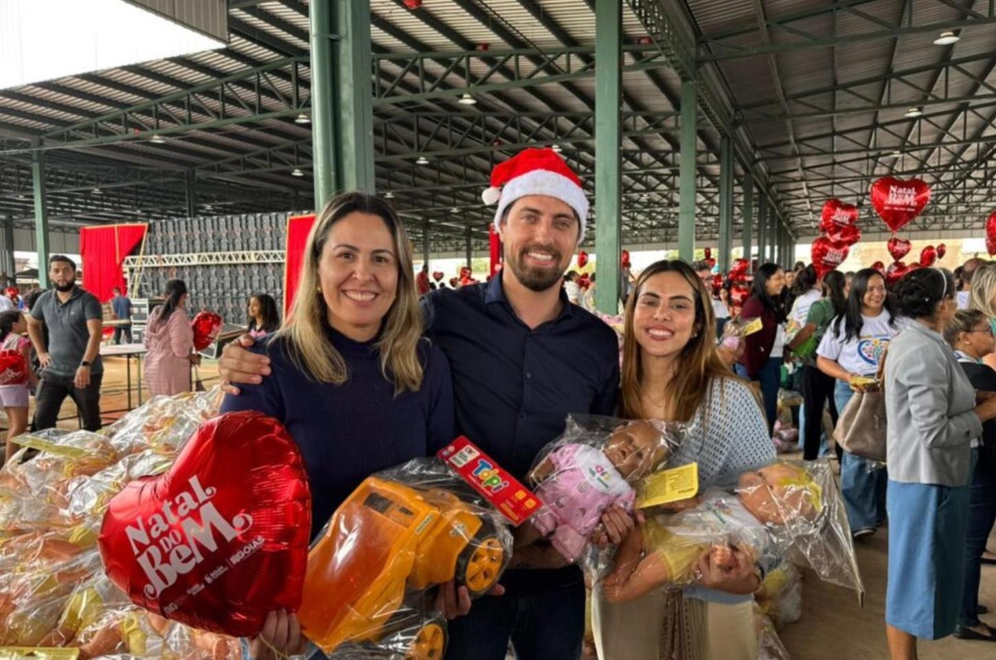 Natal do Bem distribui mais de 30 mil brinquedos em Valparaíso de Goiás