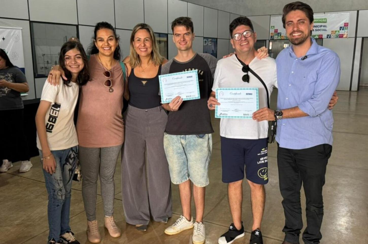 Senai forma mais de 200 alunos em cursos profissionalizantes em Valparaíso